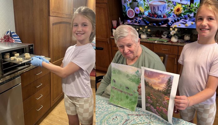 St. Monica's Senior Living Art