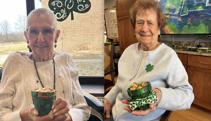 Luck, Laughter, and Life Engagement: Crafting at St. Monica’s