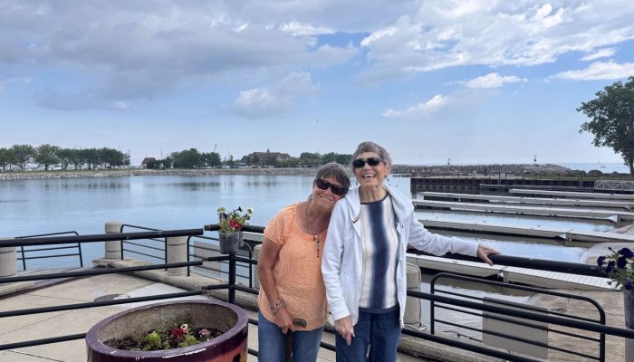 St. Monicas Senior Living Outing in Downtown Racine