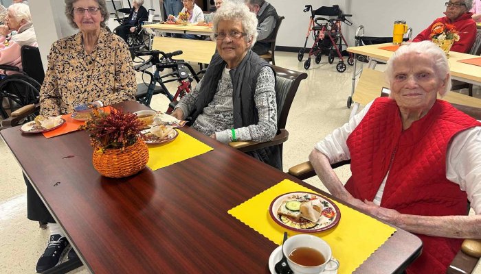 St. Monica's Senior Living Thanksgiving St. Monica's Senior Living Thanksgiving