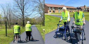 St. Monica's Senior Living Walking Club