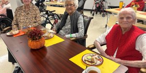 St. Monica's Senior Living Thanksgiving