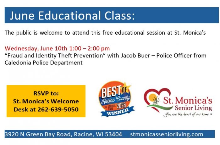 Fraud & Identity Theft Prevention Education