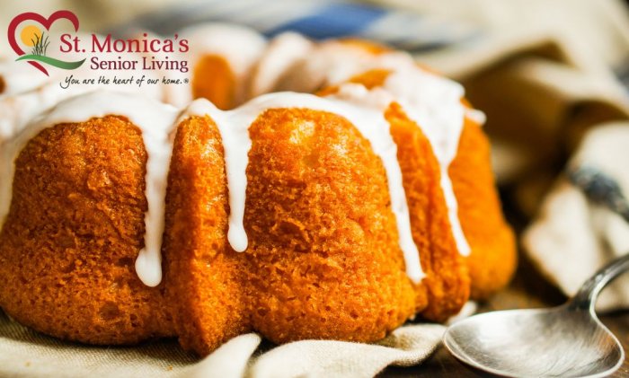 St. Monicas Senior Living Cakes