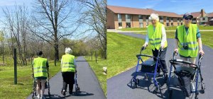 St. Monica's Senior Living Walking Club