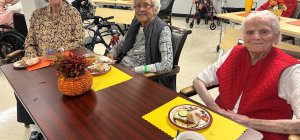 St. Monica's Senior Living Thanksgiving